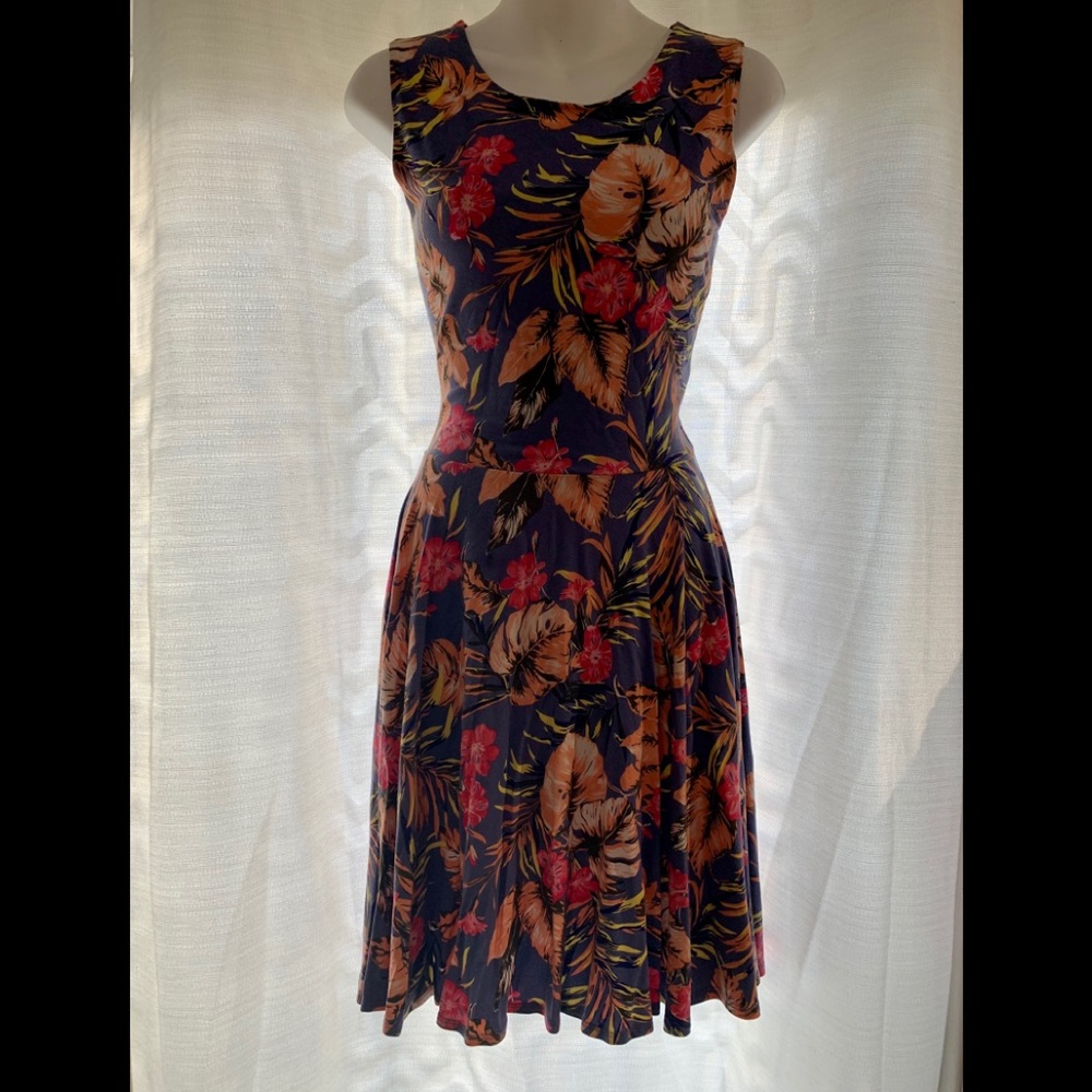 Tropical Floral Dress